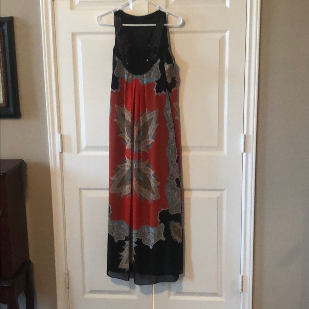 Detailed maxi dress